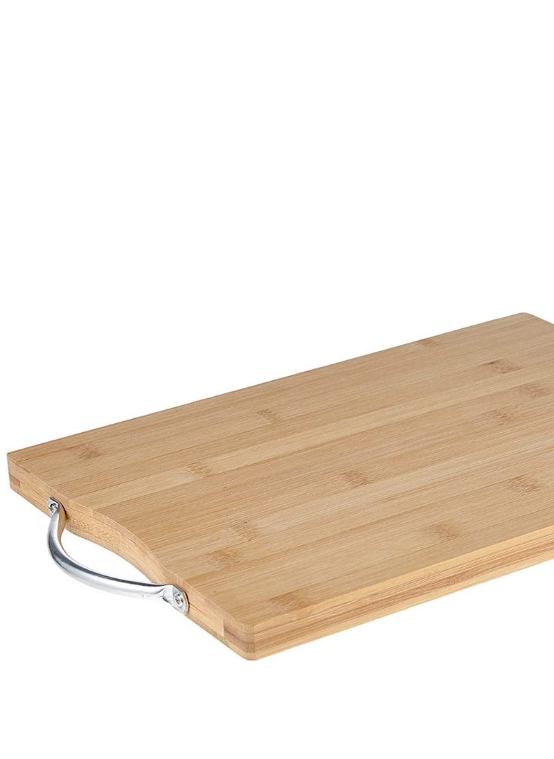 SAQOWARE Extra Large Premium Quality Bamboo Cutting Board | Wooden Chopping Board | Kitchen Cutting Board | Natural Bamboo Board  - Image 2