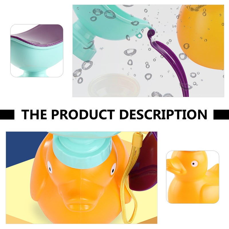 2 pcs Children Urinal Reusable Emergency Urinal Urine Bottle (Assorted Color) - Image 5