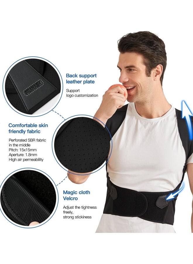 Back Brace and Posture Corrector Back Straightener Belt Back Support Helps Hunchback L - Image 4