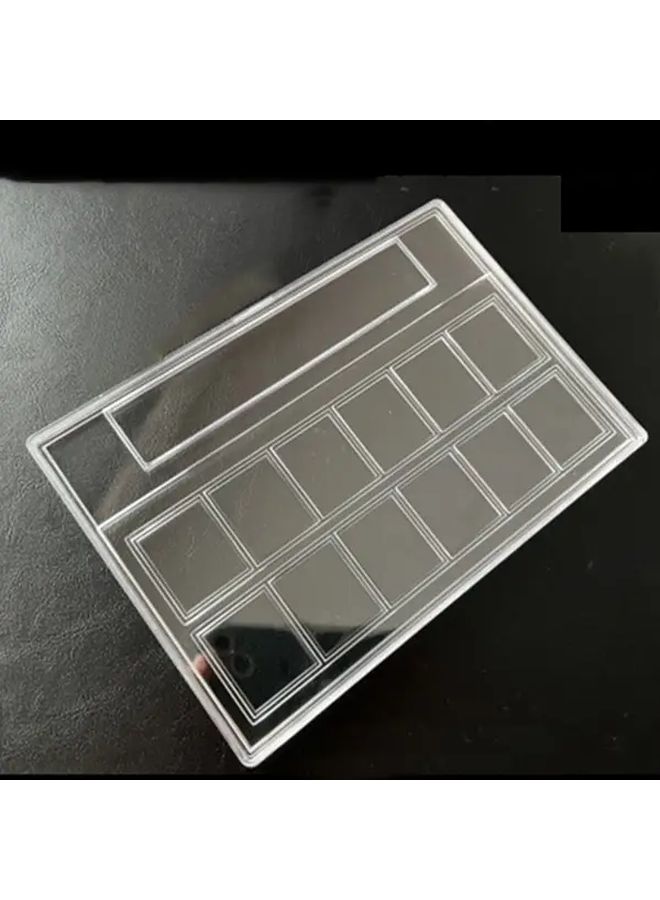 12 Stamps Collection Box Identification Display Box 12 Grid Rating Protection - Image 4