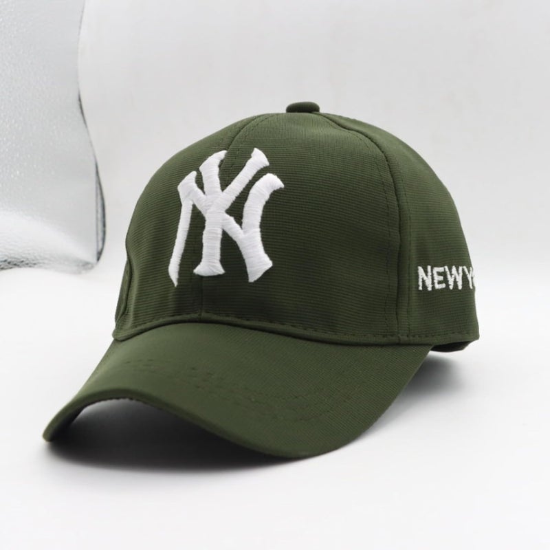 JAMONT NY Baseball Cap for Kids, Adjustable Black Cotton Summer Cap, Unisex Sports Cap - Image 4