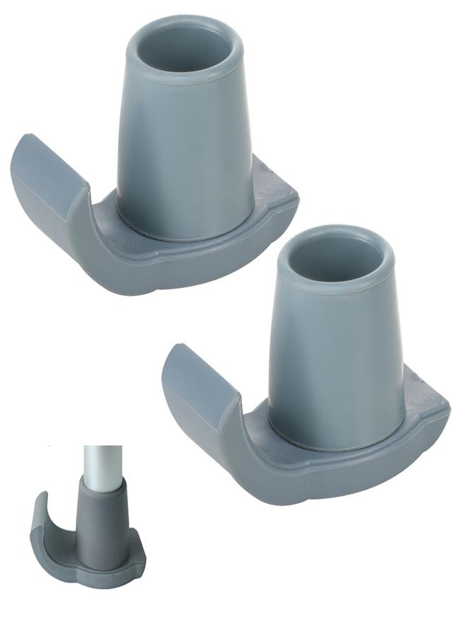 ILSSLI Walker Ski Glides for Folding Walker 2 Pack Rubber Walker Glide Caps Walker Replacement Accessories for Seniors, 1⅛" Inch (28mm) - Image 1