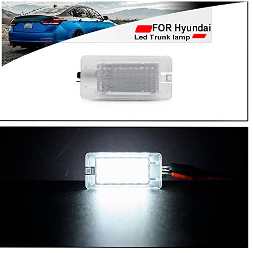NSLUMO Led Luggage Compartment Light Replacement for 2006-2023 Hyundai Sonata Elantra Kia Forte Optima K5 6000K 18-SMD White Trunk Interior Lamp Bulb OEM Fit - Image 2