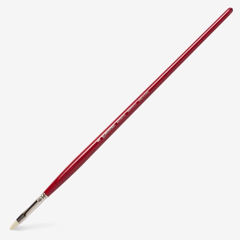 Escoda Marfil Long Handle  4460 Filbert  Size 8 - Image 3