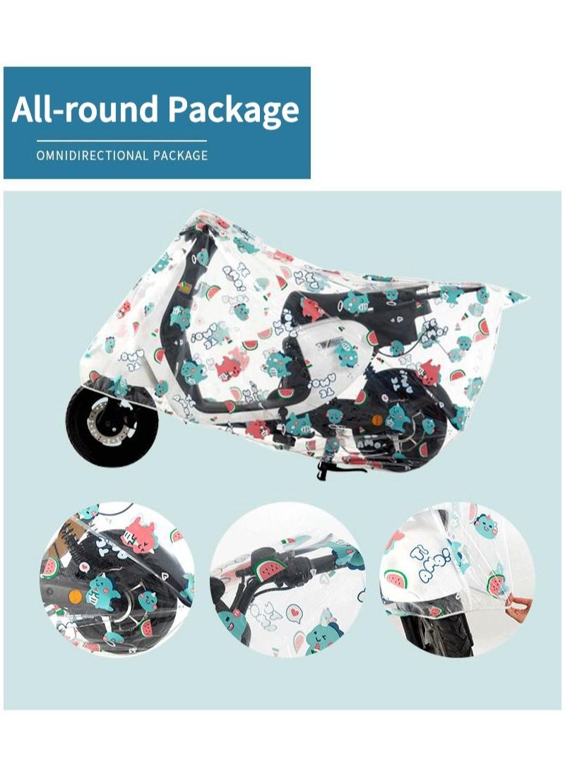 Sharpdo - PEVA Motorcycle Dust Cover 120*180cm S-Size XKLS - Image 1
