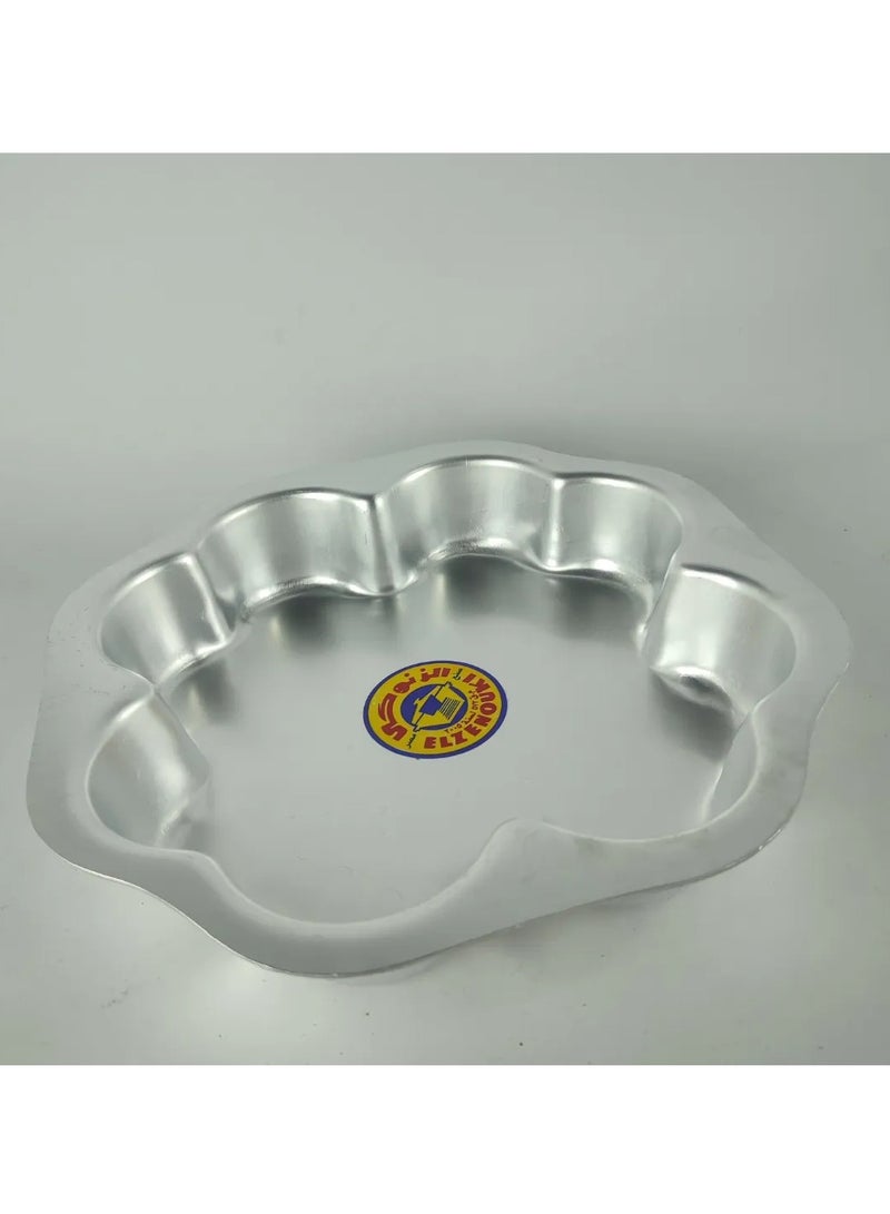 الزنوكى قالب كيك وردة مقاس 3 الزنوكي سعة لترية 2 لتر - Image 1