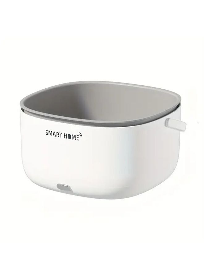 White And Grey Portable Electric Fruit Vegetable Washer Machine Large Capacity Compact Kitchen Appliance - Image 1