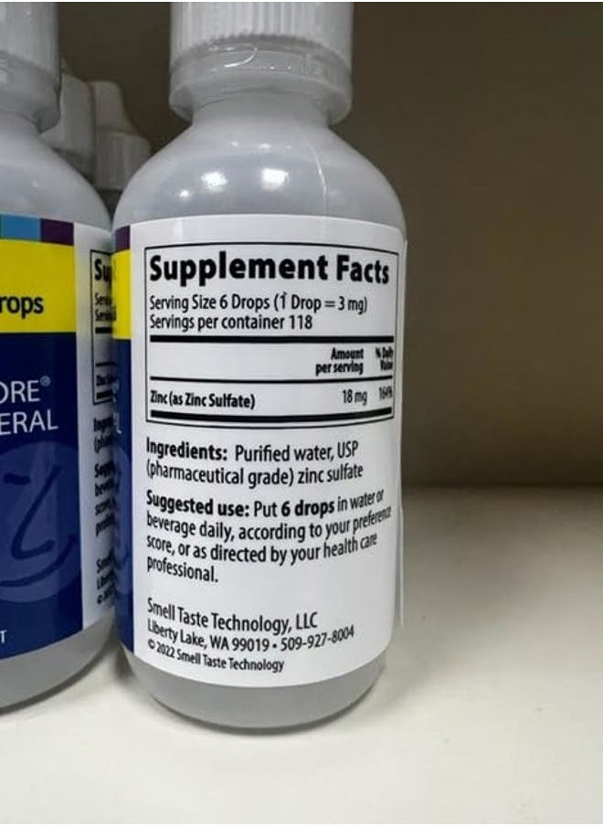 SENSEable Supplements Taste N' Score Zinc Liquid Ionic Mineral Supplement; 100% Pure; 18 mg; 118 Servings  - Image 5