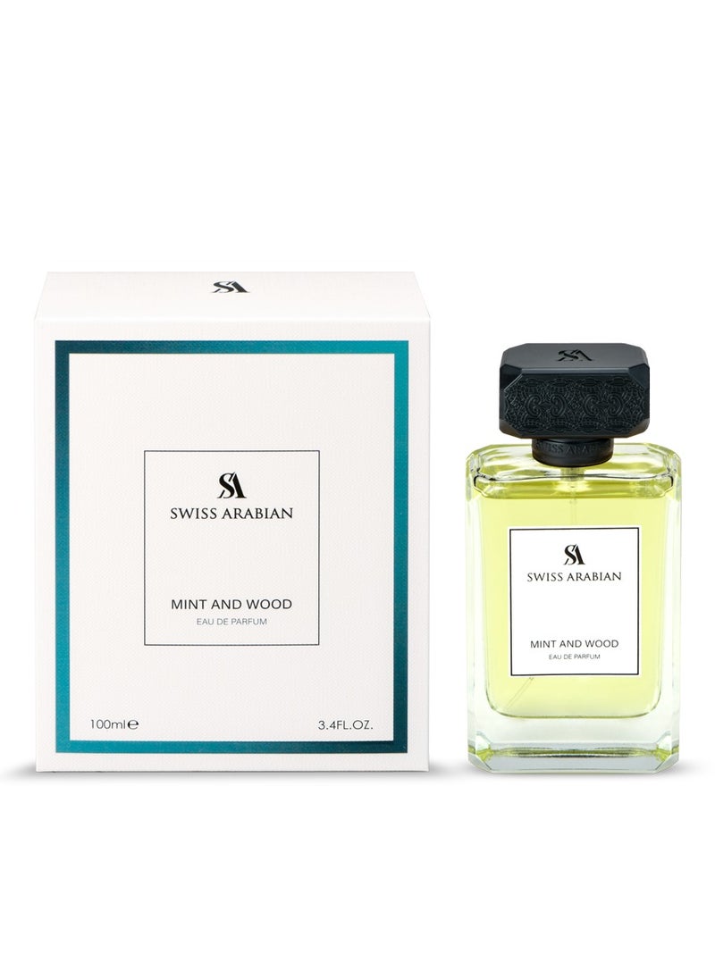 SWISS ARABIAN Mint And Wood Eau De Parfum 100ml  - Image 2