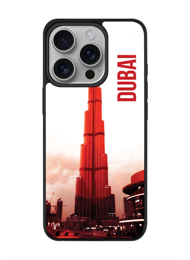 Stylizedd For iPhone 16 Pro Case [Compatible with MagSafe] Slim Magnetic cover Phone Case iPhone 16 Pro -Dubai - The Burj - Image 1