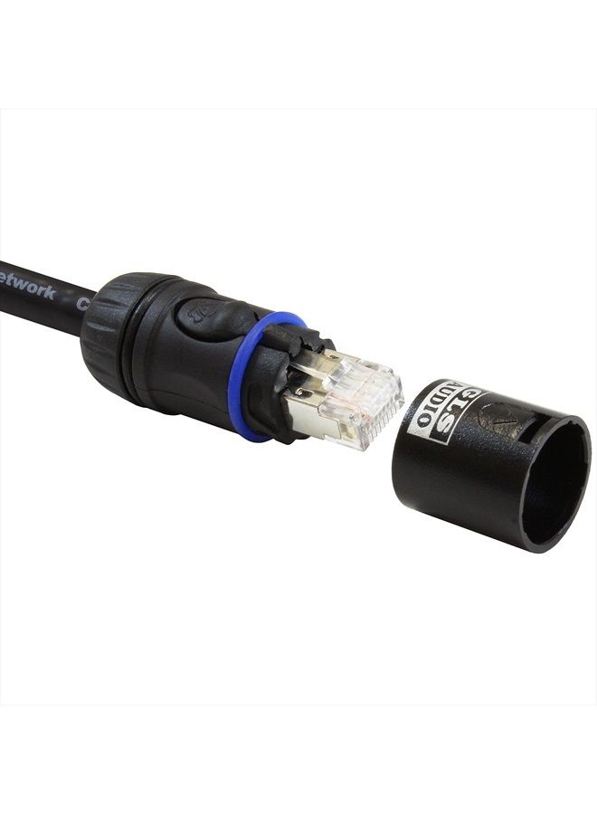 GLS Audio 100-Feet Ethercon Compatible RJ45 Cat6 Cable OFC Pro Tour Heavy Duty G-Shell G45 - Image 4