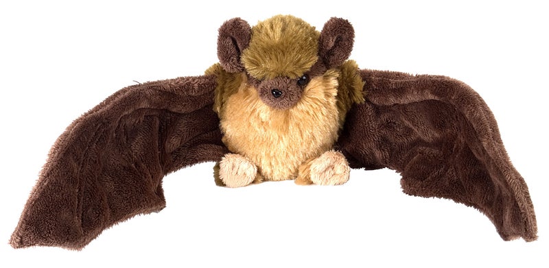Wild Republic Ck-Mini Little Brown Bat 8" Plush - Image 3