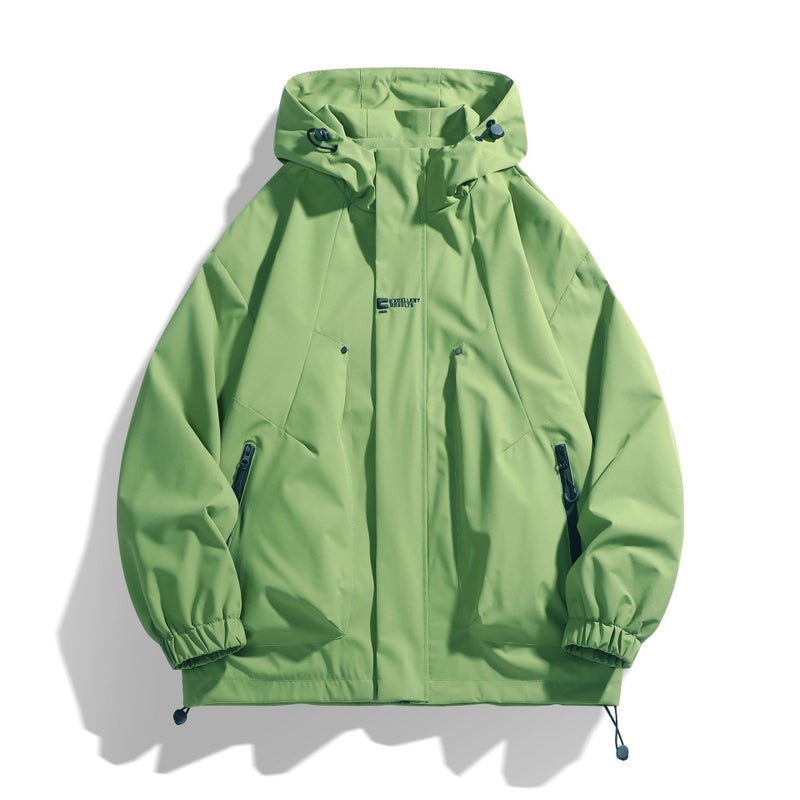 Generic Trendy Tactical Outerwear for Men fruit green - Image 1