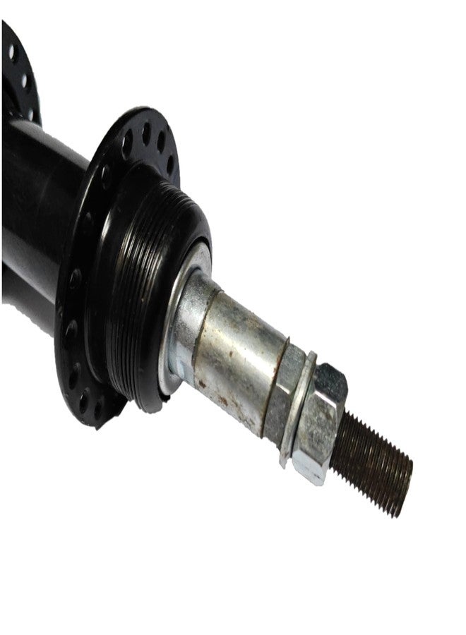 CYBIC Rear Disc Brake Bicycle Hub, Black, 36 Holes, Threaded Mount - Image 4