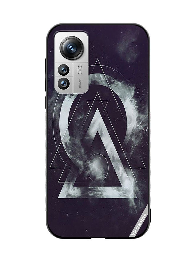 VR CREATIVE Protective Case Cover For Xiaomi 12 Pro Abstract Design Multicolour - Image 1