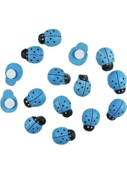 CICI - Blue Ladybug Adhesive 100 Pieces - Image 1