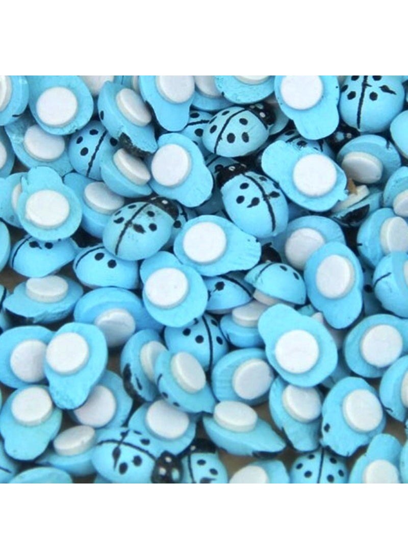 CICI - Blue Ladybug Adhesive 100 Pieces - Image 1