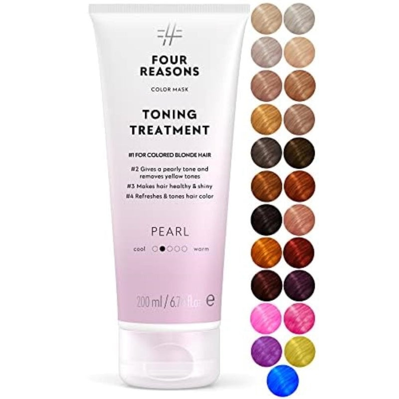 Color Mask Pearl Blonde Toning Treatment  27Color ColorDeposit Conditioner for ColorTreated Hair  Vegan CrueltyFree 676 fl oz
