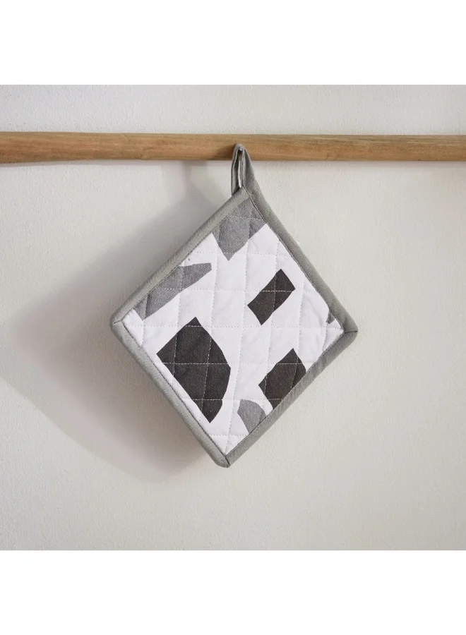 Home Box Snazzy Astri X Printed Pot Holder 20 X 20 Cm