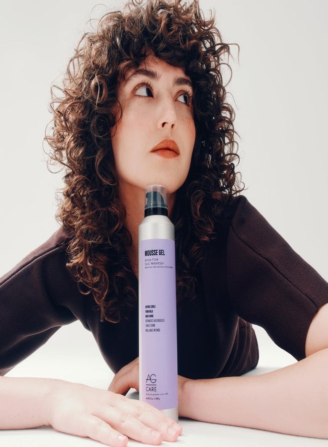 AG Care Curl Retention Mousse Gel with Exclusive Curl Creating Complex | Extra Firm Styling Mousse for Curly Hair, 10 Fl Oz - Image 5