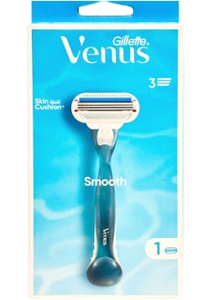 Gillette Venus Women's Razor 3 Layers of Soft Blades 1 Blade