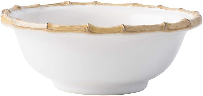Juliska Bamboo Natural CerealIce Cream Bowl - Image 1