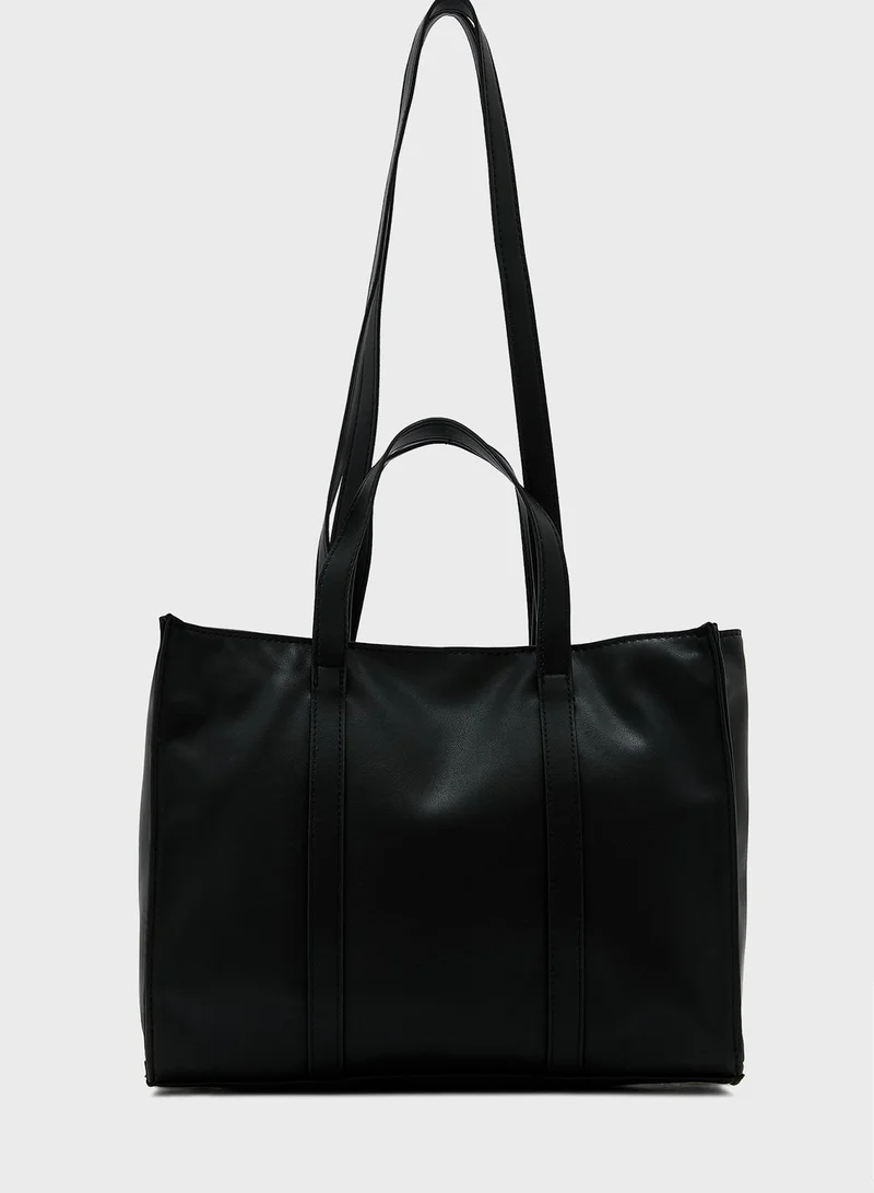 KENDALL + KYLIE Nash Double Handle Tote Bag
