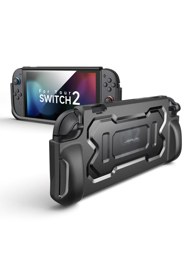 Jsaux Switch 2 Protective Case For Nintendo Switch, New Ns2 Accessories, Ultra-Thin Tpu Hard Shell With Wrist Strap Portable Game Console Controller - Image 5