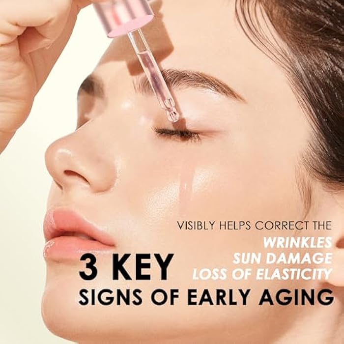 AA almoes ALMOES SERUM 20% Vitamin C,Alpha Arbutin, Polyglutamic acid,hyaluronic acid, Vit E,Collagen,Pore-minimizing formula, Hydrating Face & Eye Serum 1 Fl Oz - Image 5