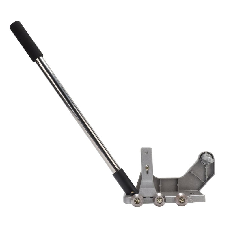 Tile Seam Cleaner Stand Adjustable Aluminum Alloy Angle Grinder Bracket - No Bending Hand Pusher Design Tile Cut Guide for 100 Angle Grinders - Image 4