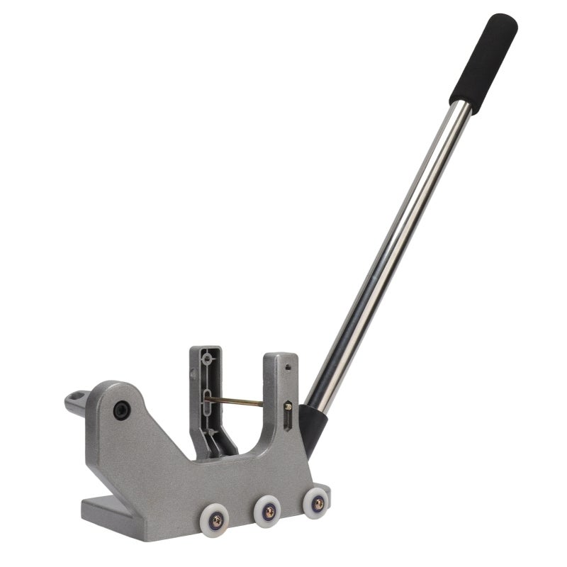 Tile Seam Cleaner Stand Adjustable Aluminum Alloy Angle Grinder Bracket - No Bending Hand Pusher Design Tile Cut Guide for 100 Angle Grinders - Image 5