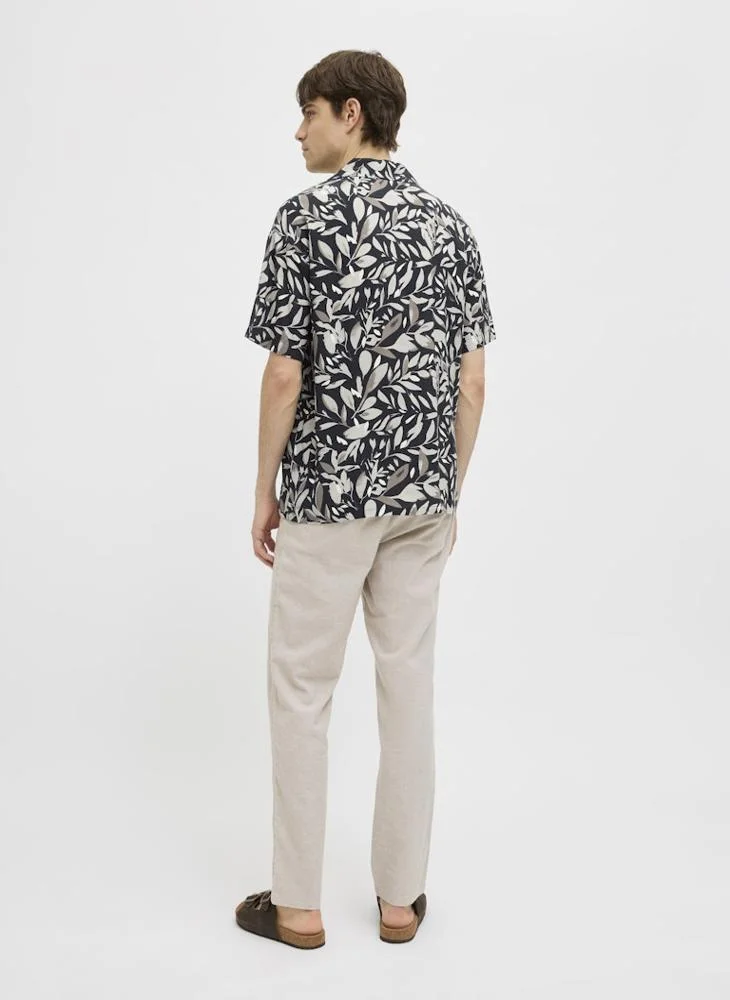 JJ Rebel Floral Printed Regular Fit Shirt