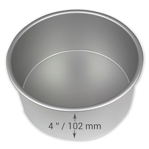 PME Professional Aluminum Round Cake Pan, 12 x 4 in,Silver - Image 3