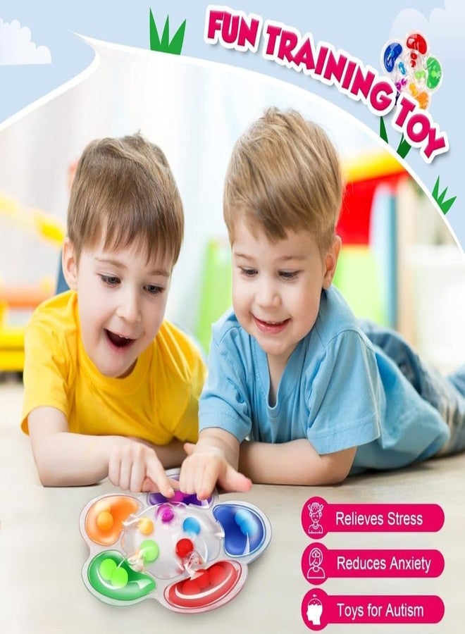 AGC Color Sorting Sensory Toy for Toddlers 1-3 - Fine Motor Skills & Color Matching Montessori Learning Game - Preschool Educational Calm Down Toy for Kids - Multicolor Gift - Image 5