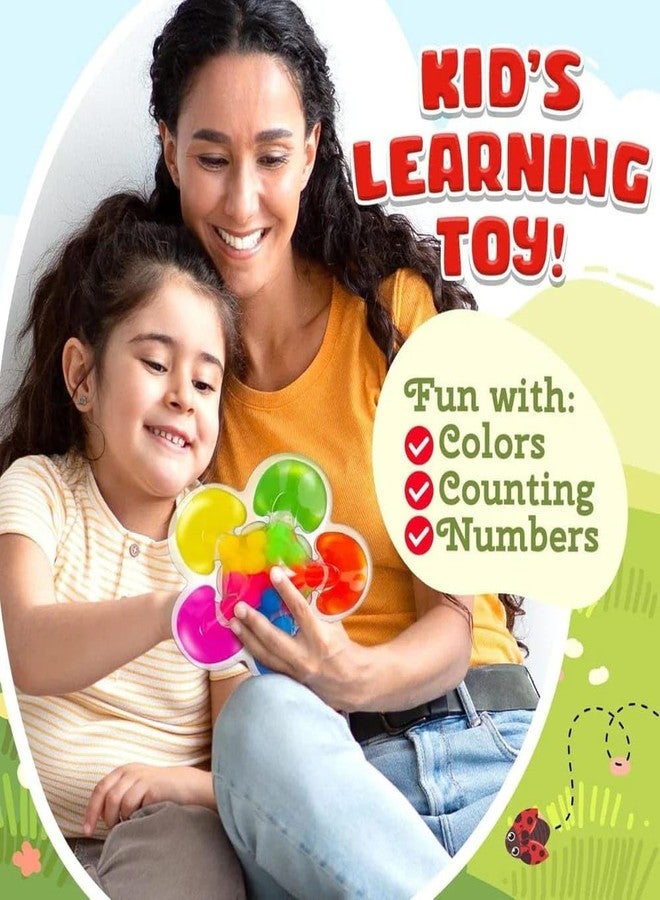 AGC Color Sorting Sensory Toy for Toddlers 1-3 - Fine Motor Skills & Color Matching Montessori Learning Game - Preschool Educational Calm Down Toy for Kids - Multicolor Gift - Image 3