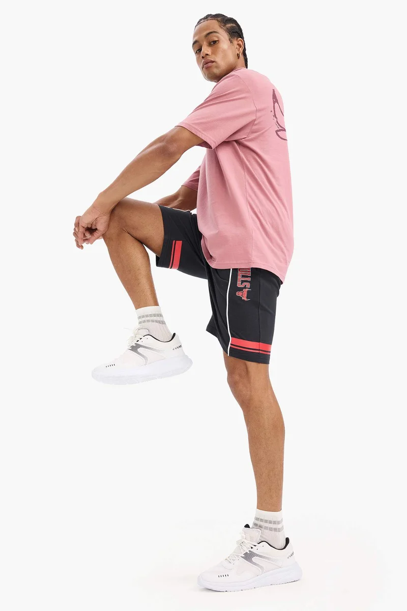 DeFacto DeFactoFit NBA Chicago Bulls Standard Fit Shorts