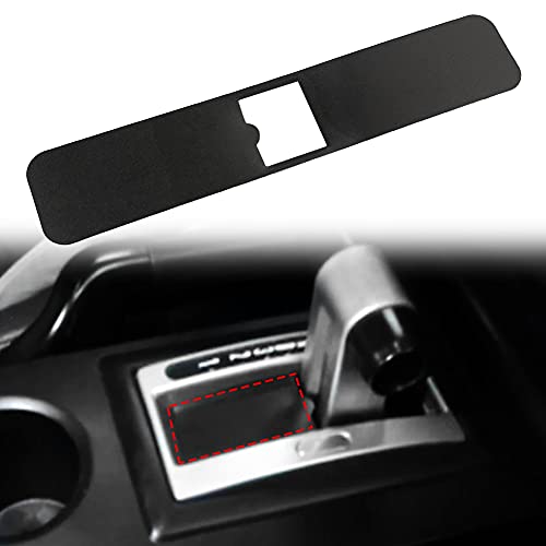 JDMON Compatible with AUTO Shifter Trim Blind Cover Shifter Protective Cover Ford Mustang 2006 2007 2008 2009 Automatic Shifter Trim Panel Shutter Cover - Image 4