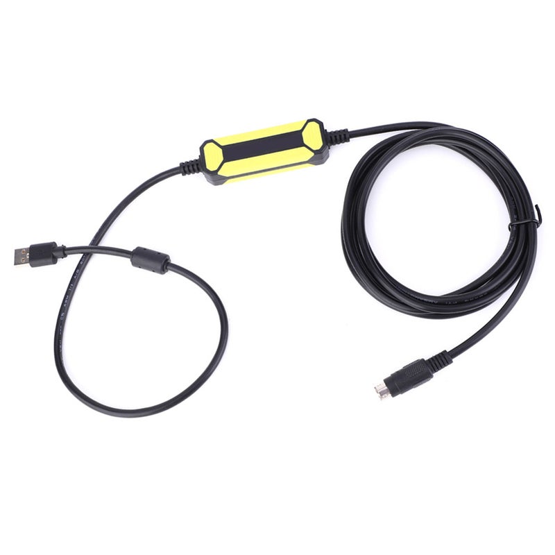 Programming Cable Fit for Mitsubishi FX1s 1n 2n 3U FX Series PLC  USB-SC09 FX 2.5 Meters - Image 1