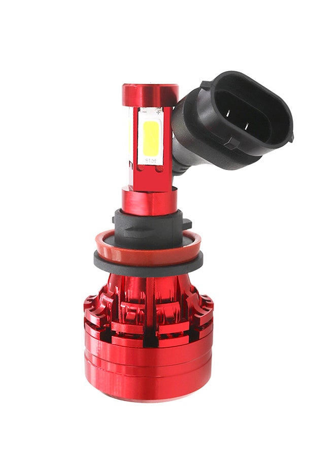 Loquat Car LED Headlight Kit H8 6000K Foglight Bulb White Headlight - Image 2