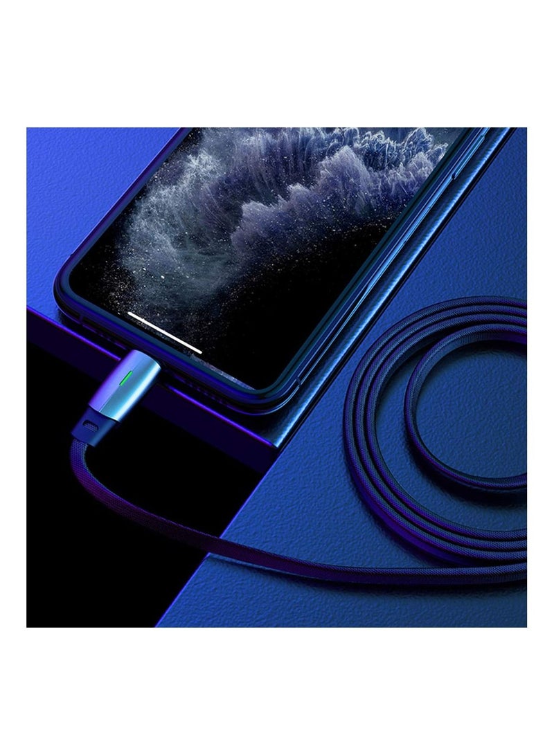 Charging Cable Fit for Tesla Model 3/Y Wall Connector Style PD QC3.0 (USB-C to USB-C) - Light on When Connects a Device
