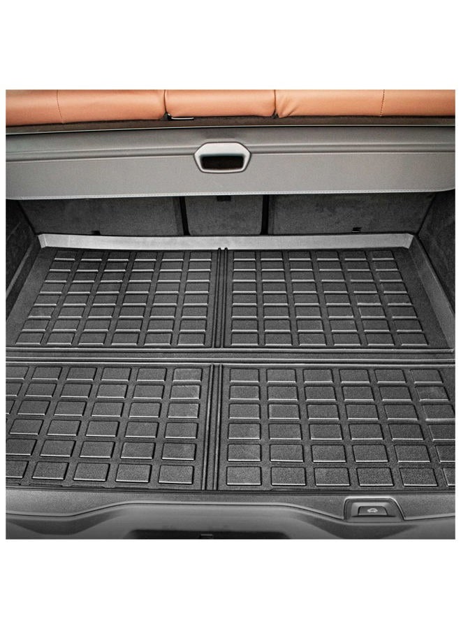 Yonugli Floor Mats and Cargo Mat Compatible for BMW X5 (GO5) 2019-2023 2024 All Weather TPE Rubber Protect Mat Odor-Free ，X5 Floor Mats Trunk Liner Full Set Accessories (BMW X5 Floor Mats+Cargo Liner) - Image 5