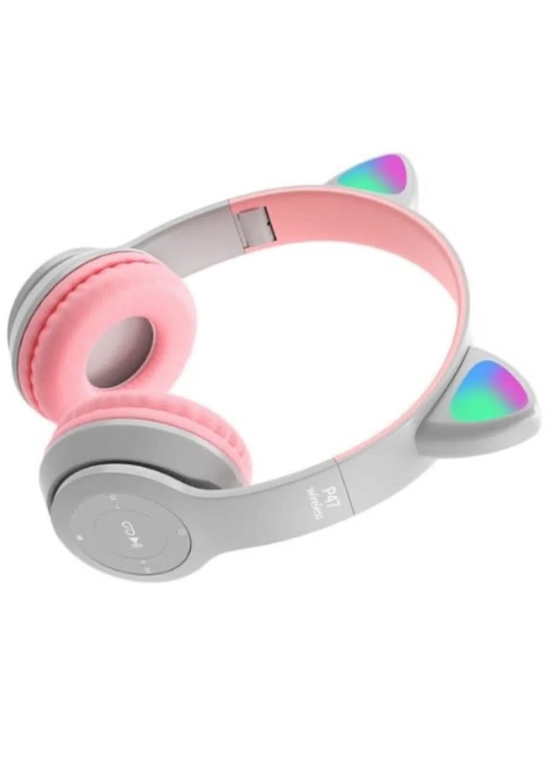 Cat Ear Bluetooth Wireless Headphones - Image 2