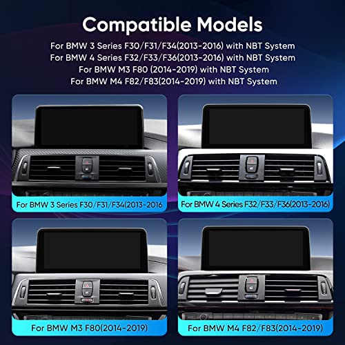 AINAVITO 10.25 inch Linux Screen for BMW 3&4 Series F30-F36(2013-2016) BMW M3/M4 F80 F82 (2014-2019) with NBT System Support Wireless Carplay Android Auto Bluetooth Multimedia Receiver car Stereo - Image 2