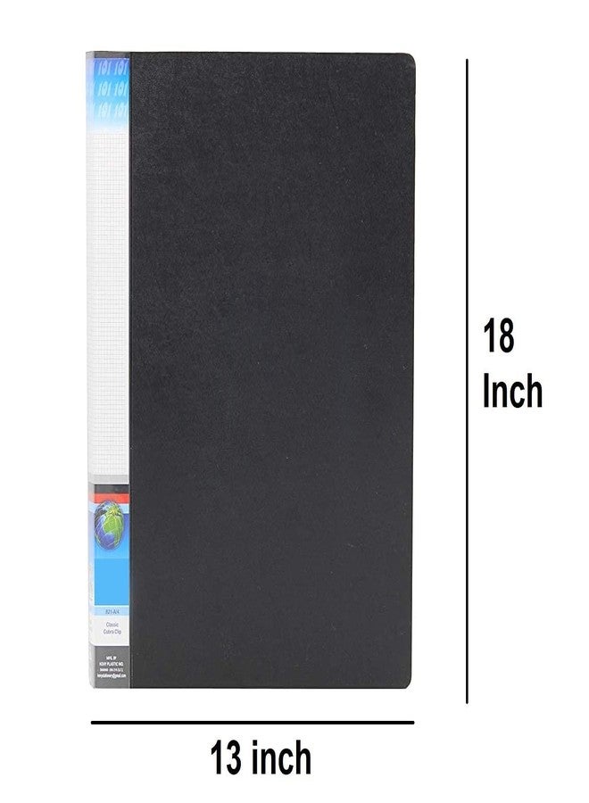 Peeplvalue مجموعة ملفات Peeplvalue مكونة من 2 ملف حلقي رباعي الأبعاد، ملف A3 كبير الحجم متعدد الألوان، مصمم خصيصًا للمستندات المعمارية واللوحات الفنية وما إلى ذلك - Image 4