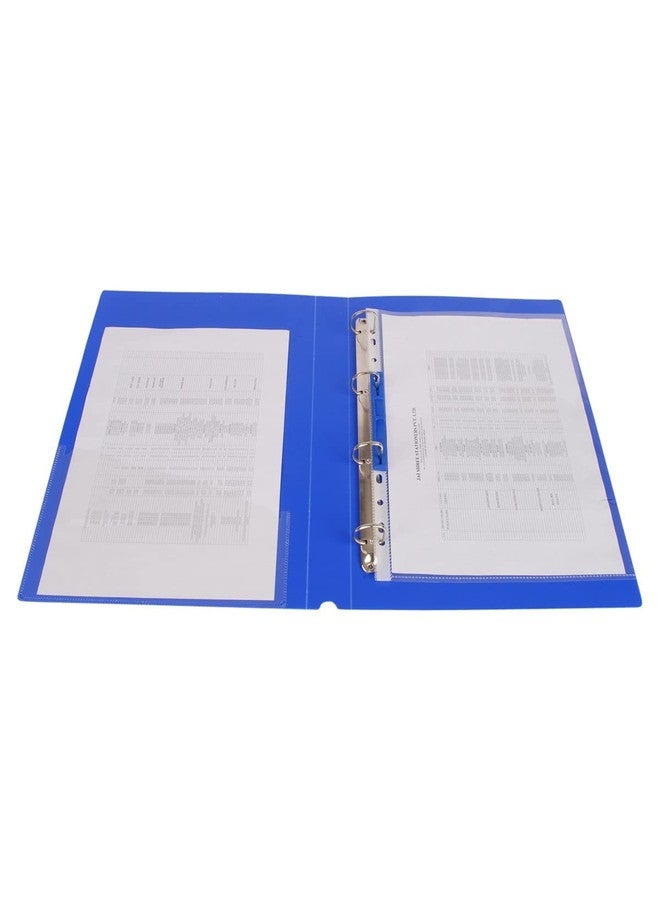 Peeplvalue مجموعة ملفات Peeplvalue مكونة من 2 ملف حلقي رباعي الأبعاد، ملف A3 كبير الحجم متعدد الألوان، مصمم خصيصًا للمستندات المعمارية واللوحات الفنية وما إلى ذلك - Image 3