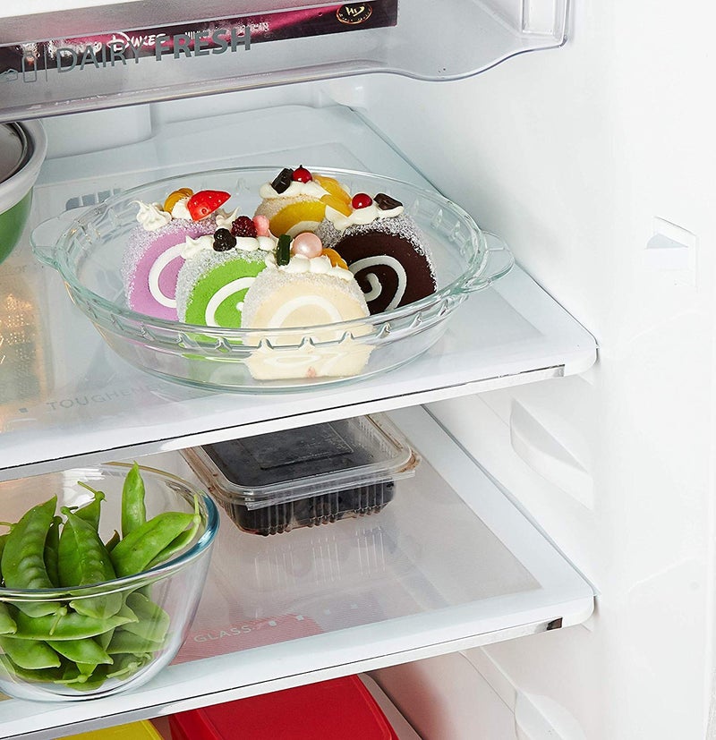 Kuber Industries PVC Fridge Mats - Multipurpose for Refrigerator, Kitchen Placemats, Shelf Liner - Set of 24 - White - Image 2