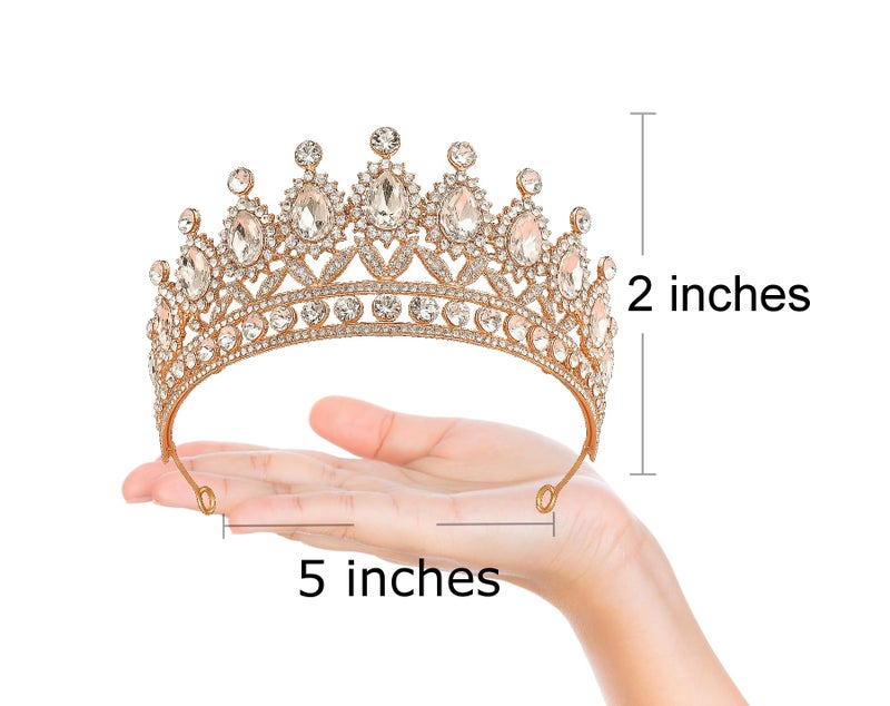 JPACO Retirement Tiara & Sash Set â€“ â€œThe Queen Has Retiredâ€ Crown & Sash for Parties, Events & Celebrations (Gold) - Image 3