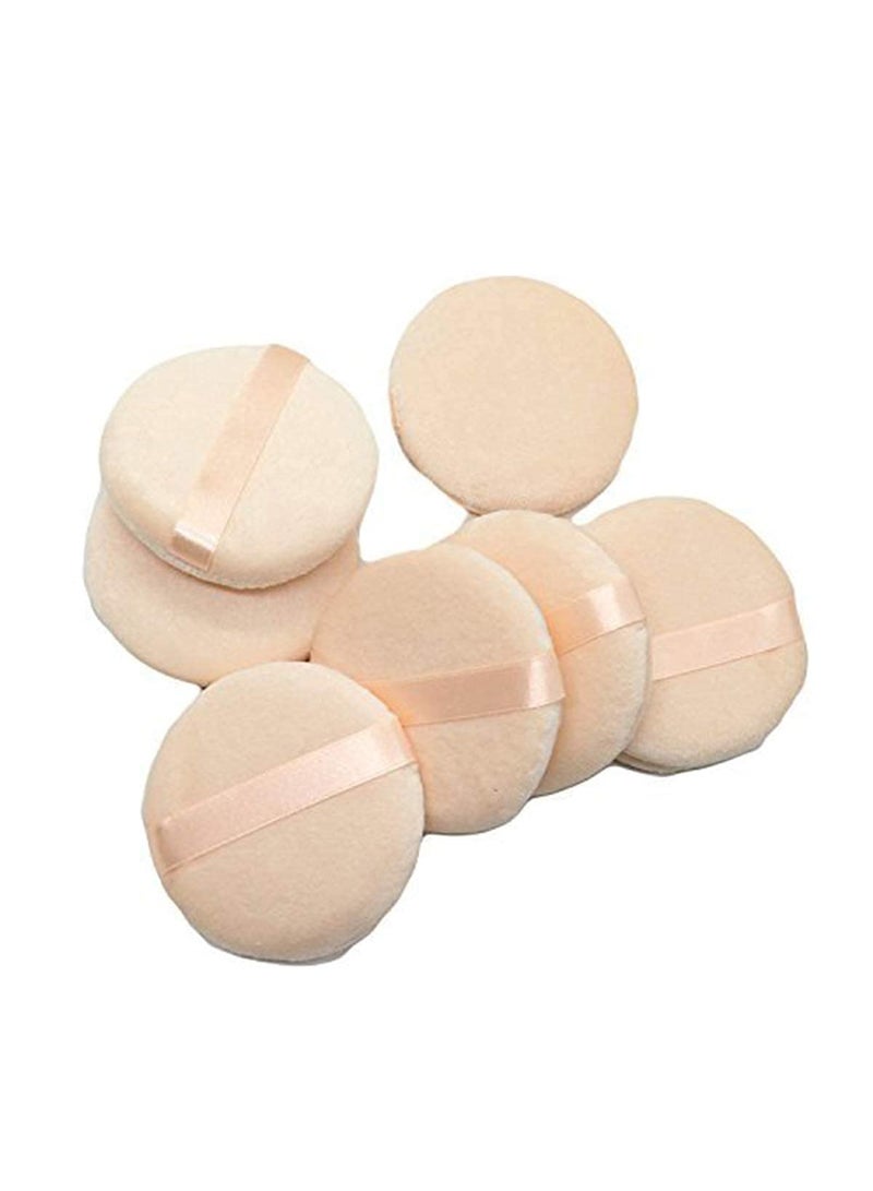 SYOSI Puff, Cosmetic Powder Puff Soft Sponge Foundation Makeup Tool 2.95 Inch Pure Cotton Powder Puff for Powder Foundation - Image 2