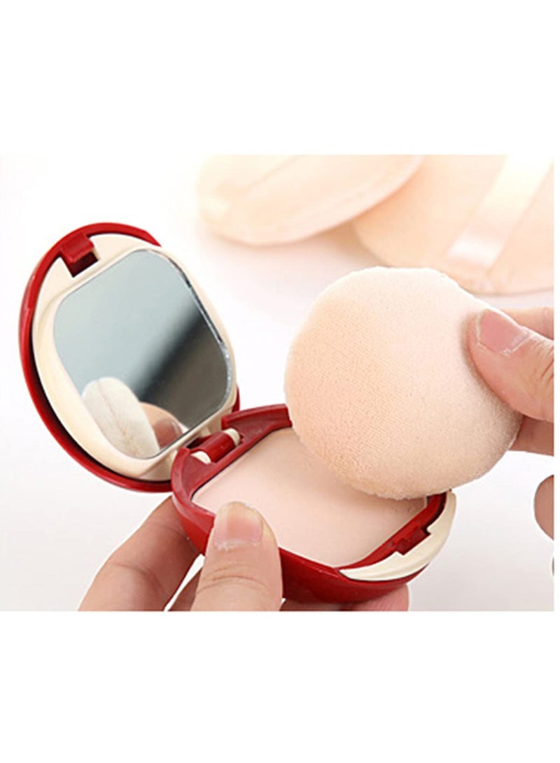 SYOSI Puff, Cosmetic Powder Puff Soft Sponge Foundation Makeup Tool 2.95 Inch Pure Cotton Powder Puff for Powder Foundation - Image 3