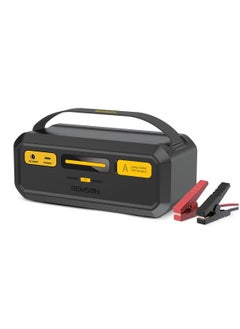 Remson Re-Boost Mate Built-in Super Capacitor Emergency Jump Starter 1000A Portable Charger Battery Booster with 3 Modes LED Indicator with Storage Hard Case